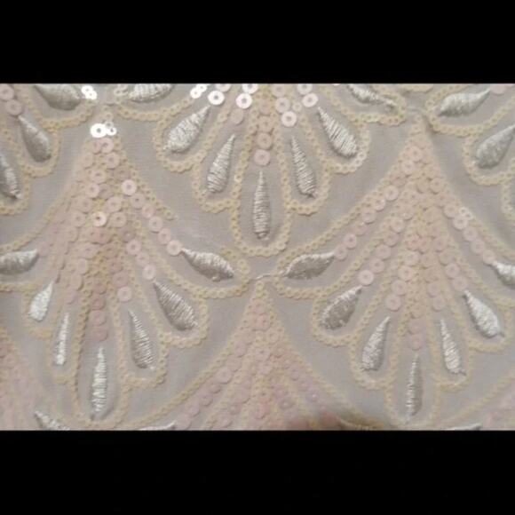 Vintage embroidered sequined crop top - Picture 4 of 4